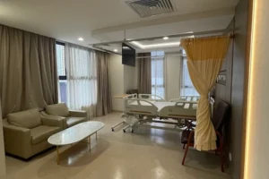 Patients room at the hospital
