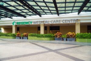 Regency Medical Care Centre (RMCC) Entrance pathway