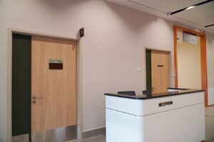 Regency Medical Care Centre (RMCC) Receptionist table