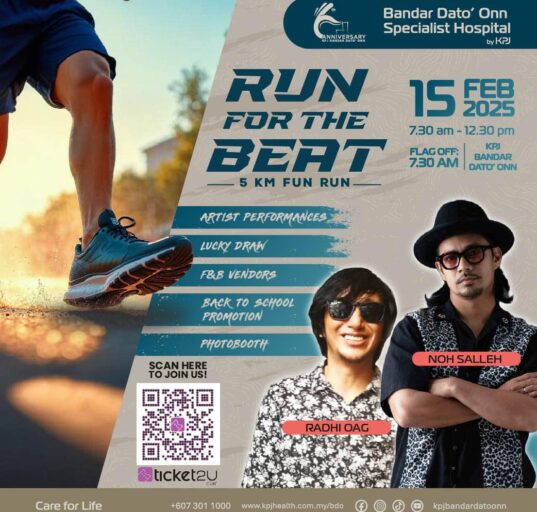 Run for the Beat Event KPJ Bandar Dato Onn Specialist Hospital