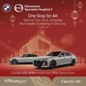 Damansara Specialist Hospital 2 (DSH2) and BMW have teamed up to bring you an exclusive One Stop for All experience