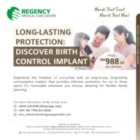 Regency Medical Care Centre Birth Control