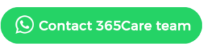 Contact 365Care team WhatsApp button