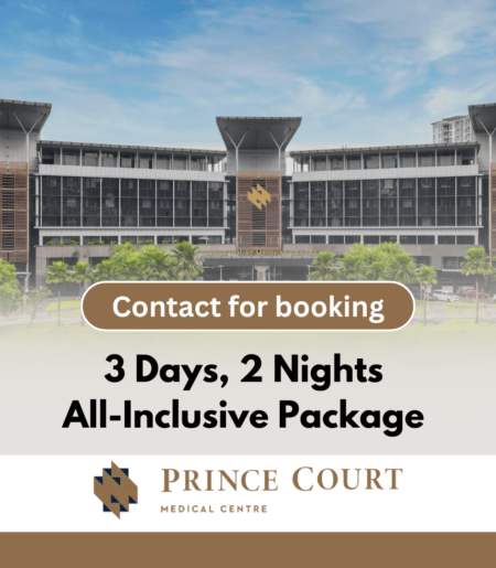 Prince Court Medical Centre - 3D2N All inclusive health screening package