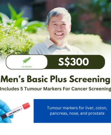 AsiaMedic (SG) Men's Basic Plus Health Screening Package