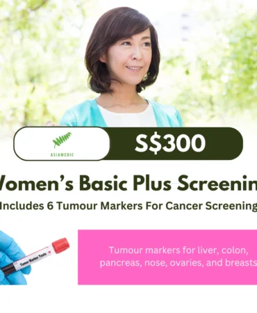 AsiaMedic (SG) Women's Basic Plus Health Screening Package