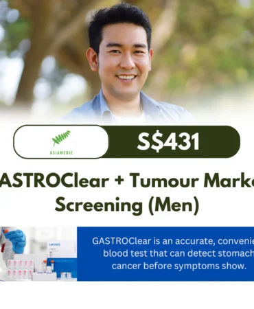 AsiaMedic (SG) GASTROClear + Tumour Marker Screening (Men)
