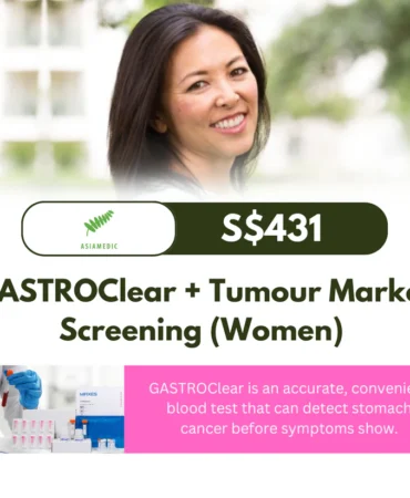 AsiaMedic (SG) GASTROClear + Tumour Marker Screening (Women)
