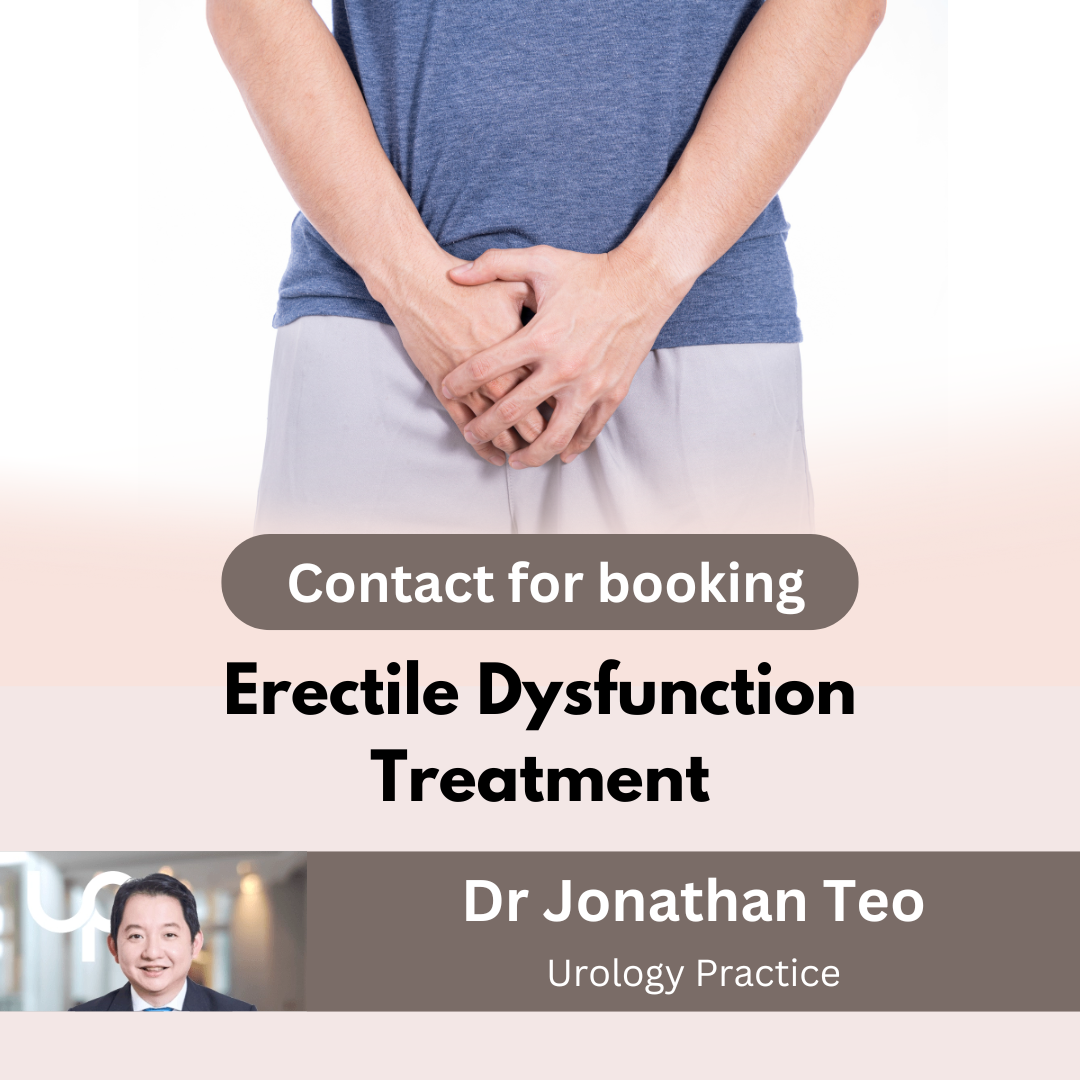 Erectile Dysfunction Treatment by Dr Jonathan Teo - Urology Practice