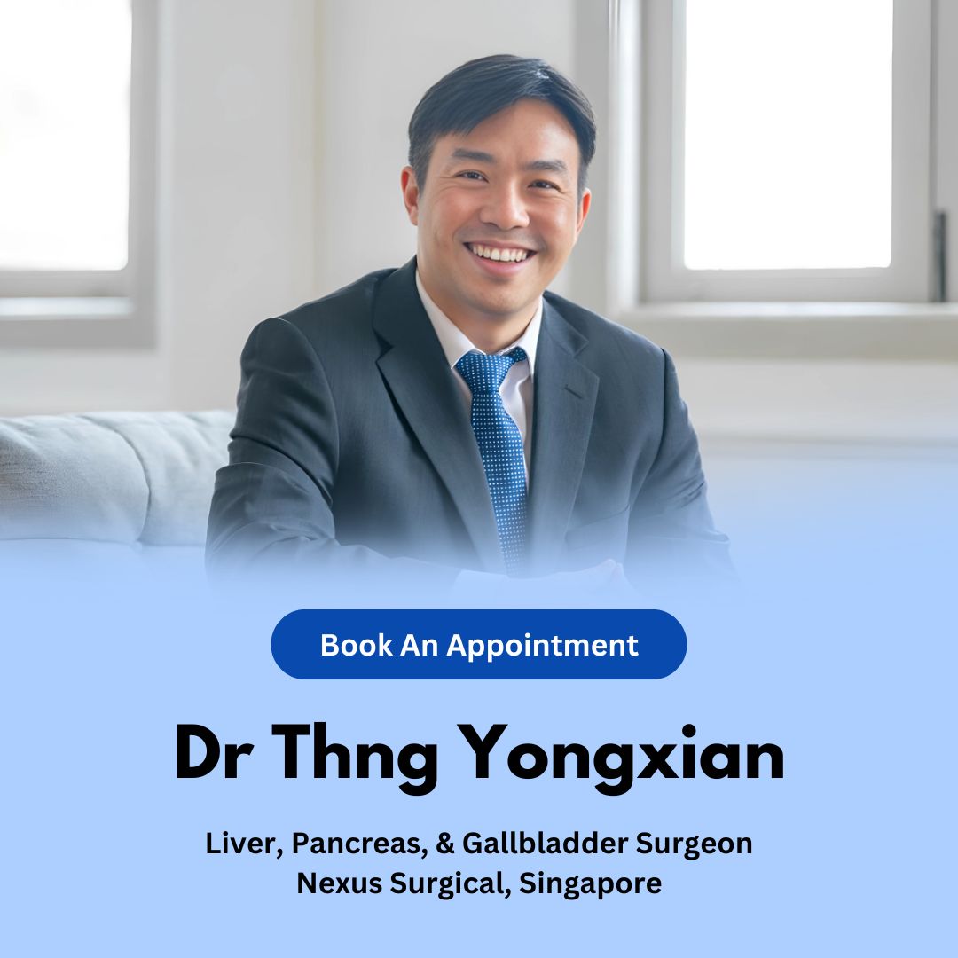 Dr Thng Yongxian - Liver, Pancreas & Gallbladder Surgeon in Singapore