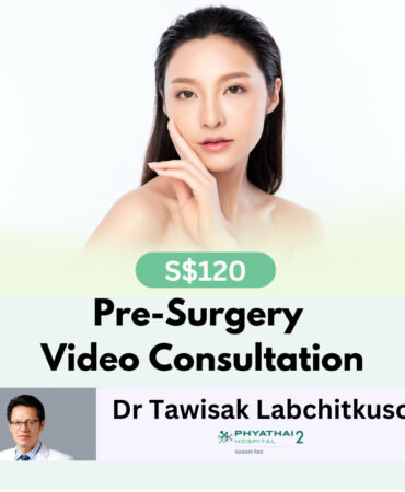 Dr Tawisak Labchitkuson Breast Augmentation Pre-consultation video call, Phyathai 2 Hospital, Bangkok
