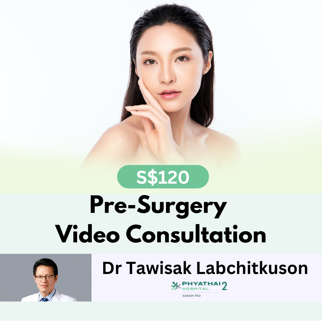Dr Tawisak Labchitkuson Breast Augmentation Pre-consultation video call, Phyathai 2 Hospital, Bangkok