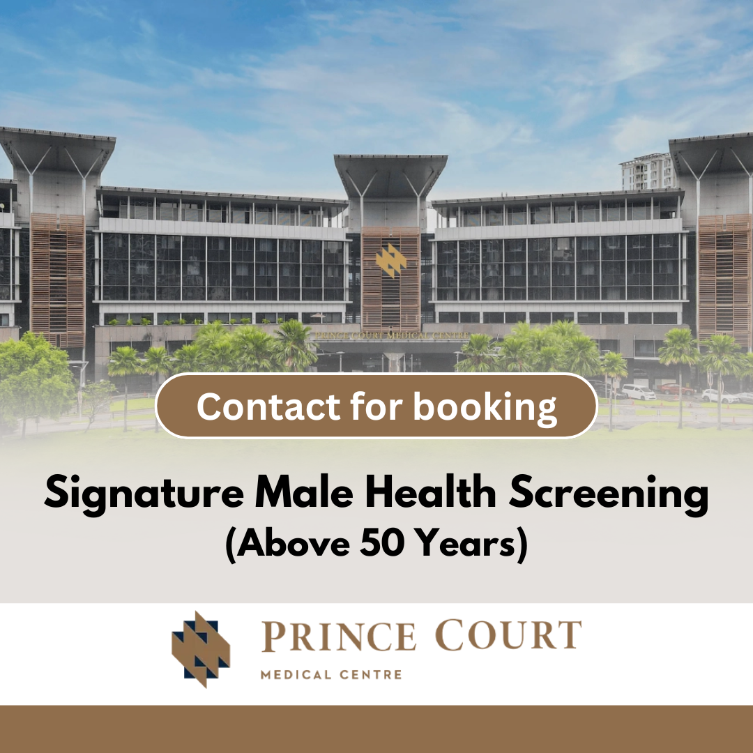 Male health screening above 50 Malaysia