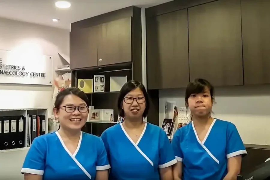 Nurses in The Obstetrics & Gynaecology Centre
