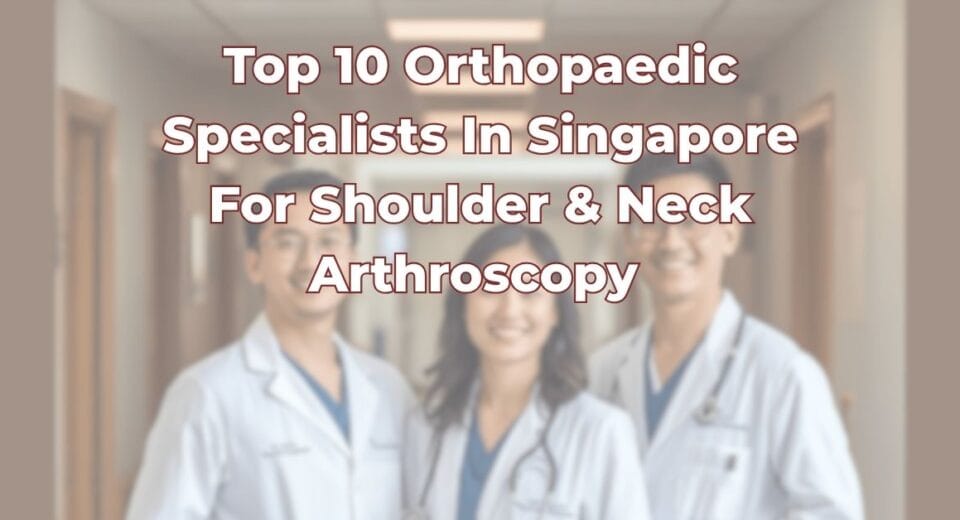 Top Orthopaedic Surgeons in Singapore Shoulder Neck Arthroscopy