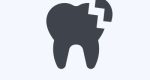 Cracked Tooth Icon